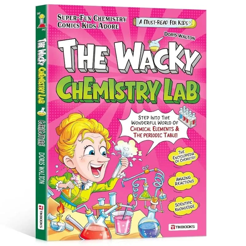 Explosions transfrontalières : Ma première aventure en chimie – Guides de bande dessinée de chimie p