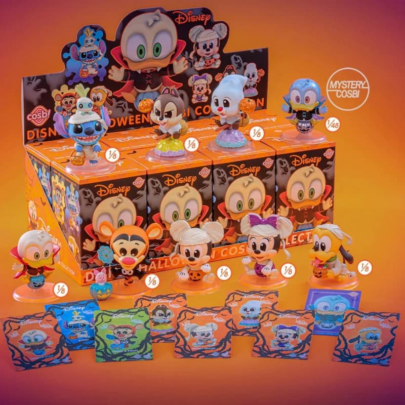 Jouets chauds Disney citrouille fête Cosbi Surprise boîte aveugle Mini poupée à la main ornement à l