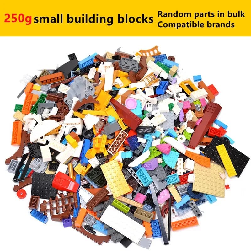 Blocs de Construction aléatoires, bricolage, pièces en vrac, modèle créatif MOC City, briques de bas