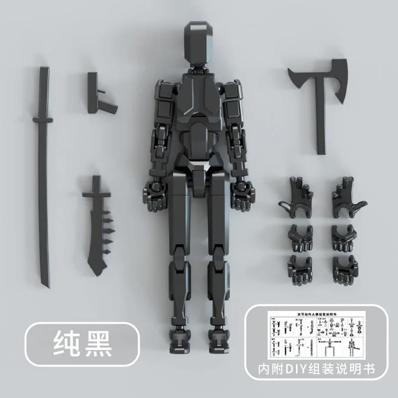Figurines d'action de Mannequin imprimées en 3D, jouets factices 13 Shapeshift Robot multi-articulés