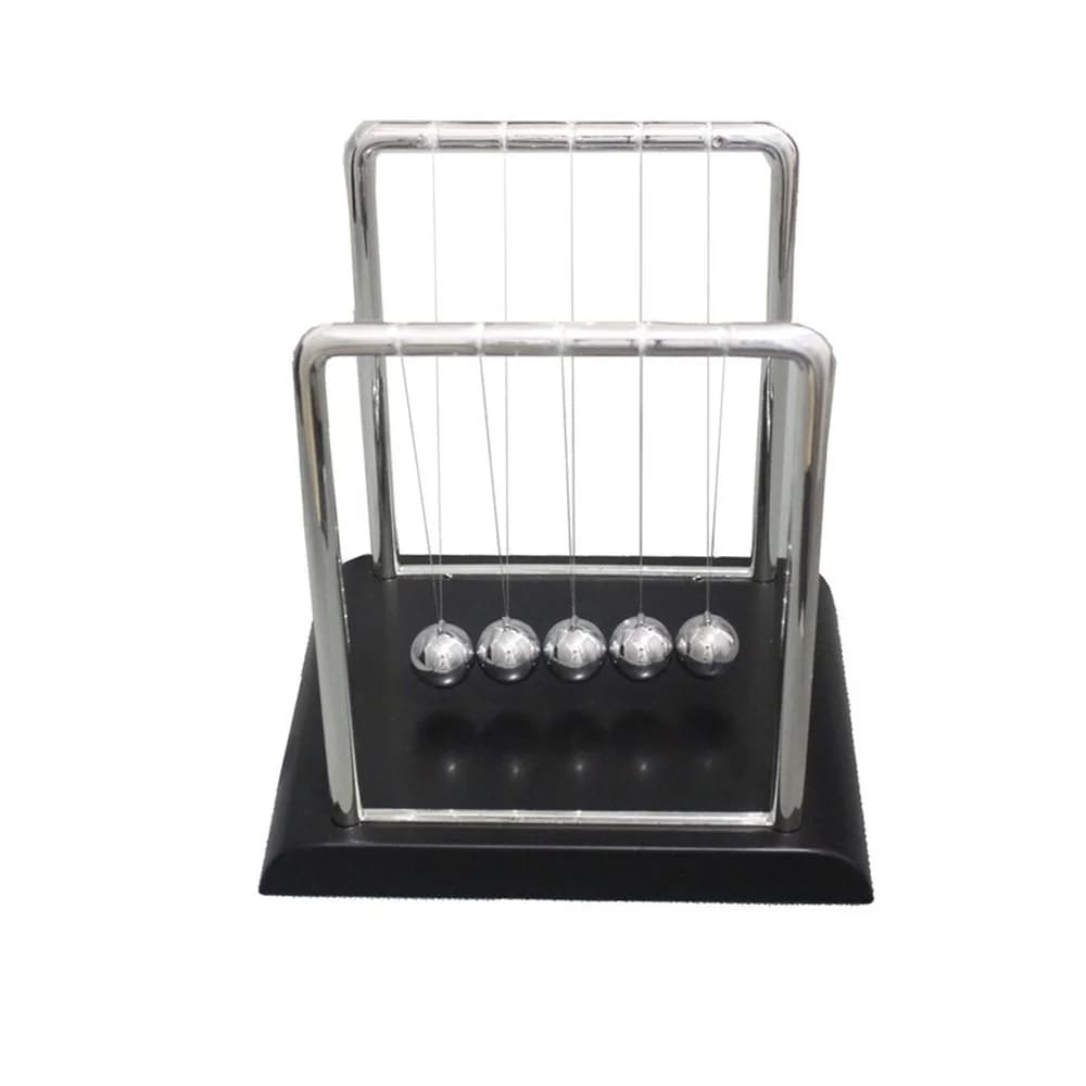 Berceau de Newton, Pendule de Physique, Jouet Éducatif pour Enfants, Jouets en Métal avec Balle d'Éq