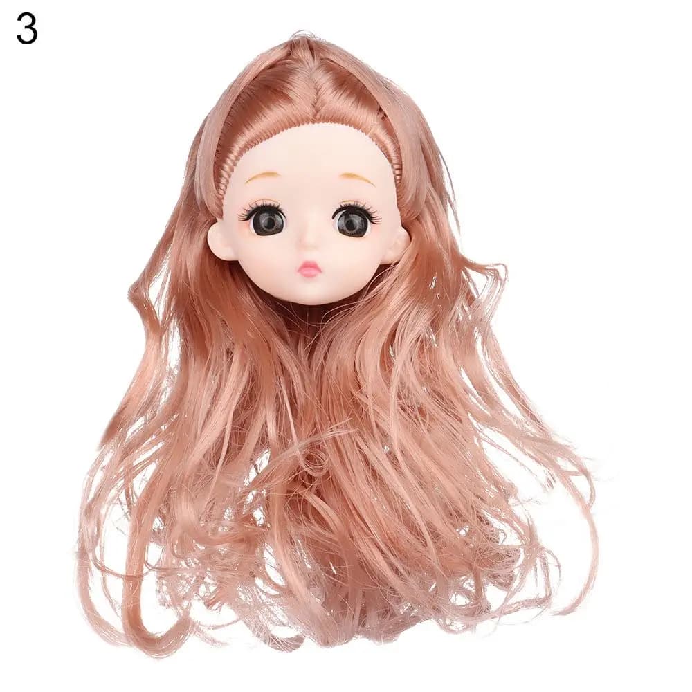 Accessoires de coiffure pour poupées de 16 cm, multicolores, DIY, style ancien, pour filles