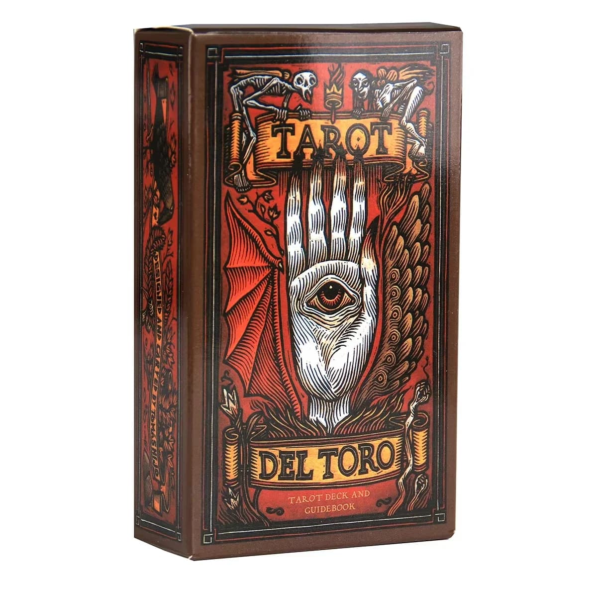 Tarot del A : Jeu de cartes et guide inspirés du monde de Guillermo del Toro – Nouveauté pour débuta