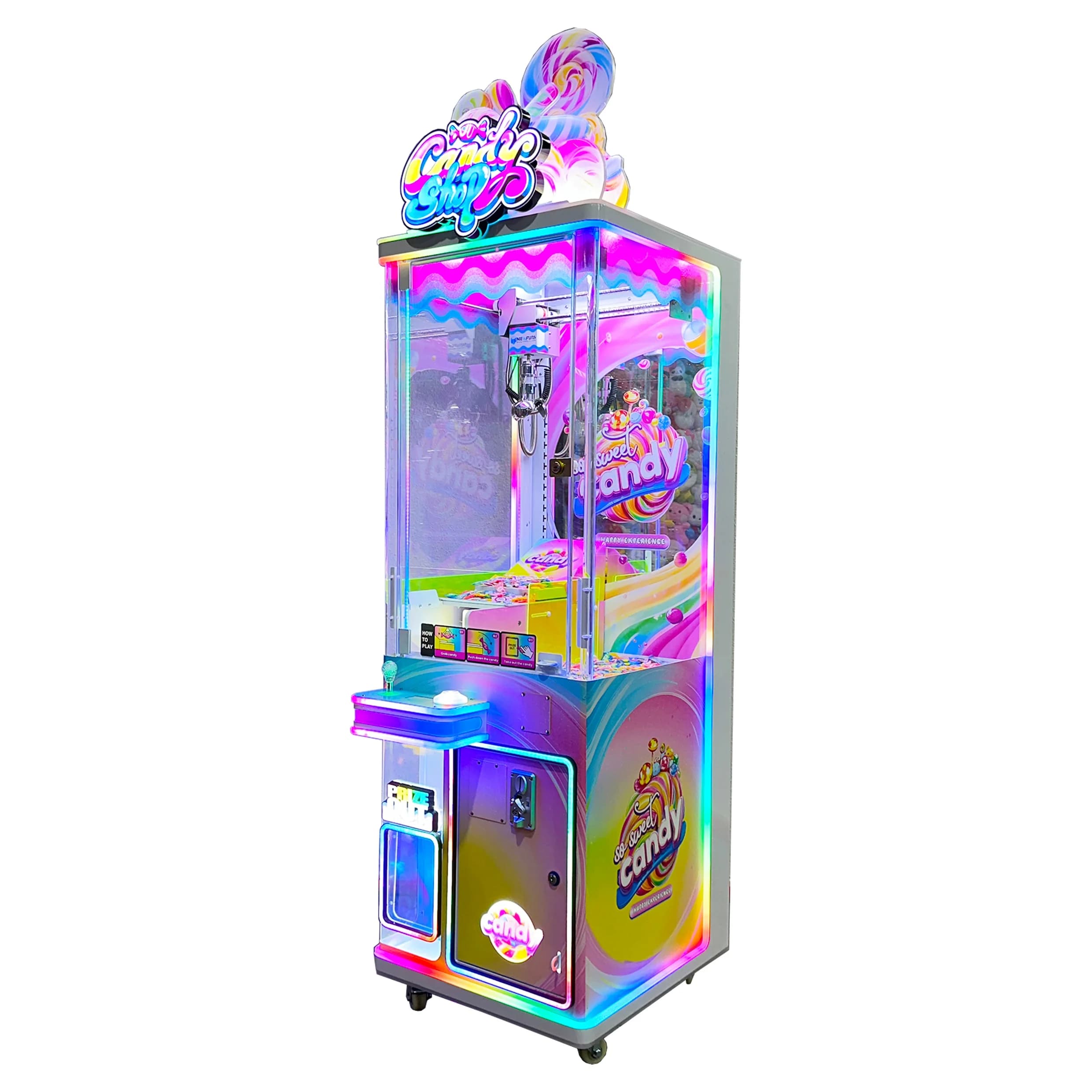 Machine de jeu d'arcade personnalisée à monnayeur, 25 pouces, avec jeu de griffes numérique ludique