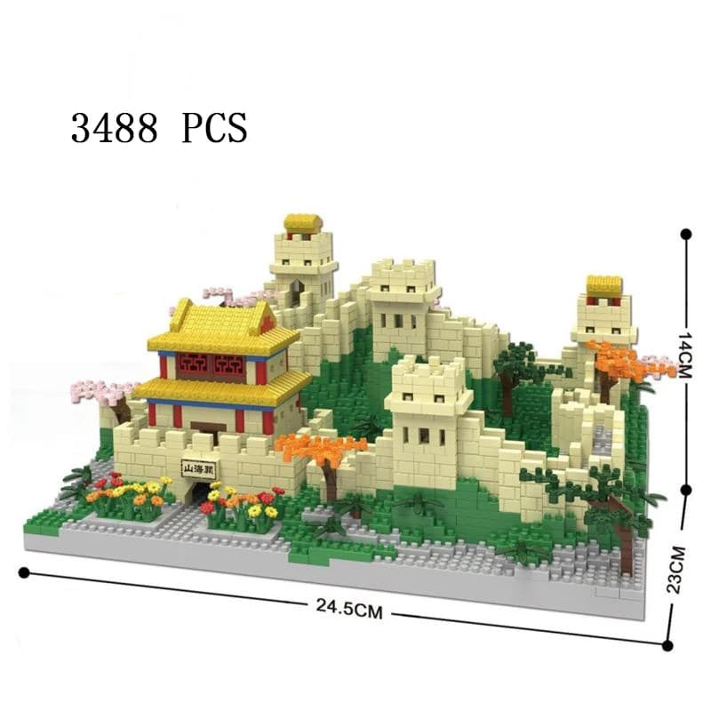KNEW BUILT Great Wall importer décennie ks for Adults, 3D Model Toys, Home Decoration, World Miracle