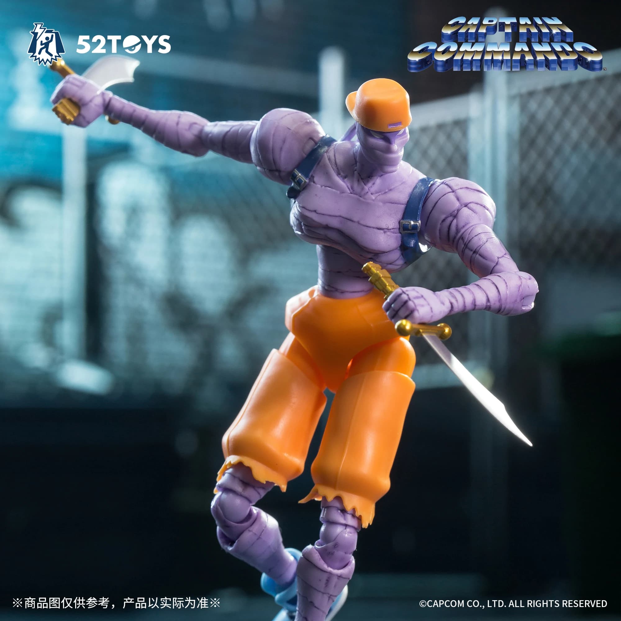 CAPCOM-Figurine de Collection Capitaine Commando 52 Jouets, Décoration de Bureau, Cadeau Créatif pou