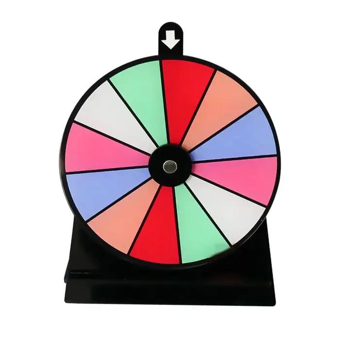 Jeu à boire à roue rotative avec support de base pour adultes