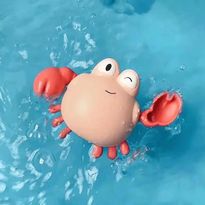 Jouet de bain pour bébé, jouet aquatique en forme de crabe, roue à eau interactive, amusement pour l
