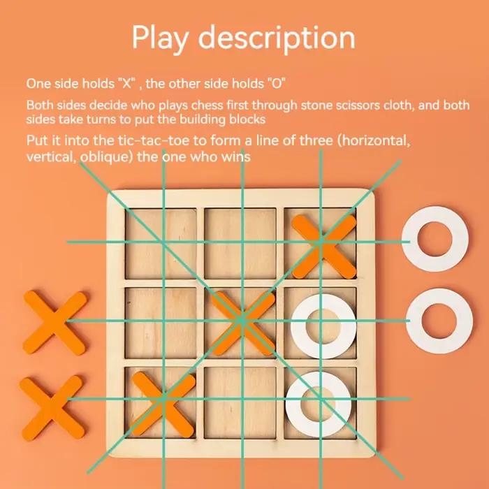 Jeu de jeu Montessori en bois