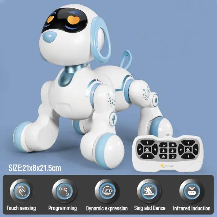 Jouet télécommandé Machine intelligente chien musique danse programmation spécial