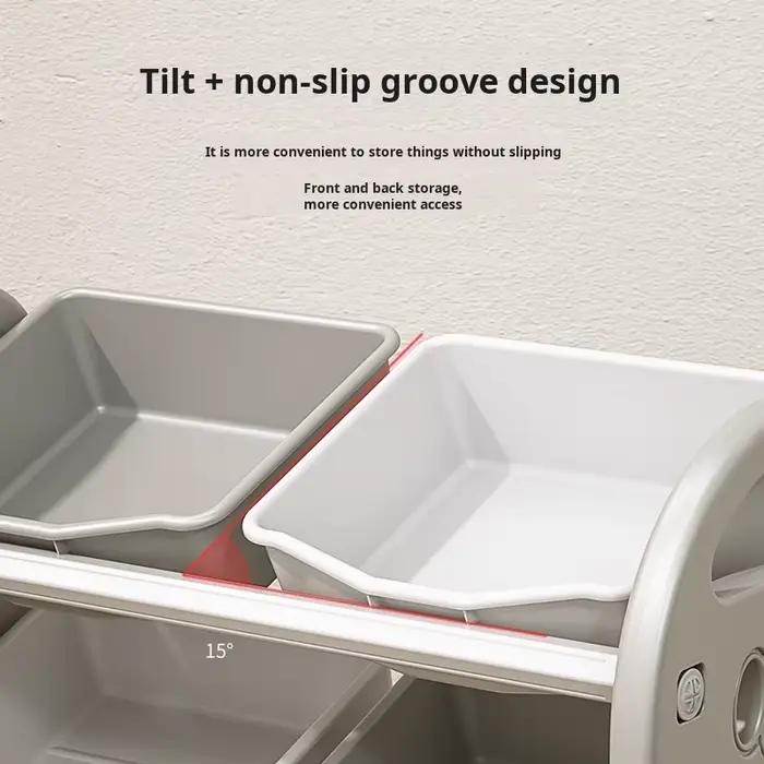 Armoire de rangement pour jouets d'enfants, grande capacité, multifonctionnelle, boîte de rangement pour classification et tri