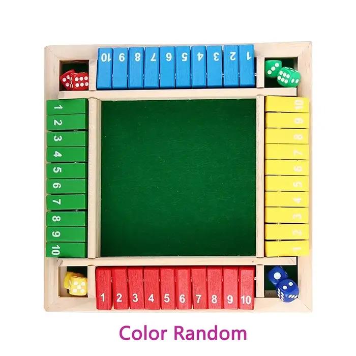 Jeu de société de luxe à quatre faces