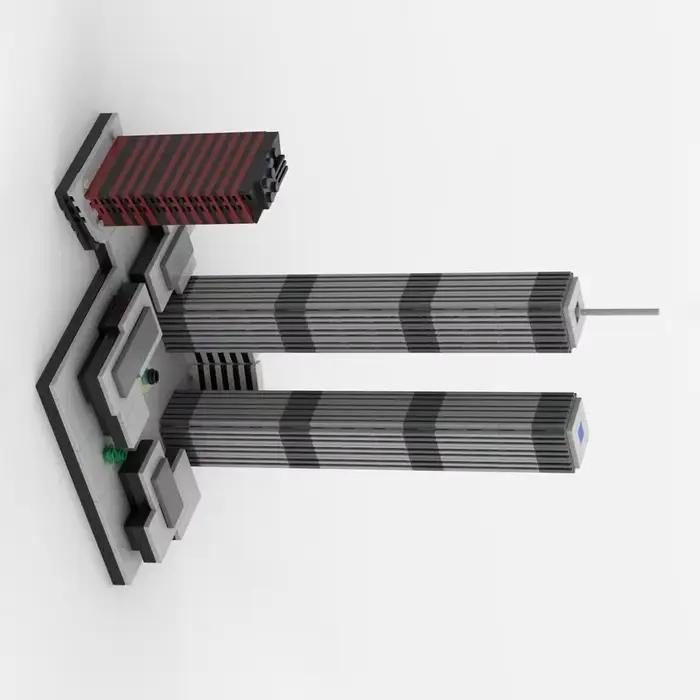 Ensemble de blocs de construction MOC World Trade Center personnalisés – Modèle architectural miniature de 982 pièces