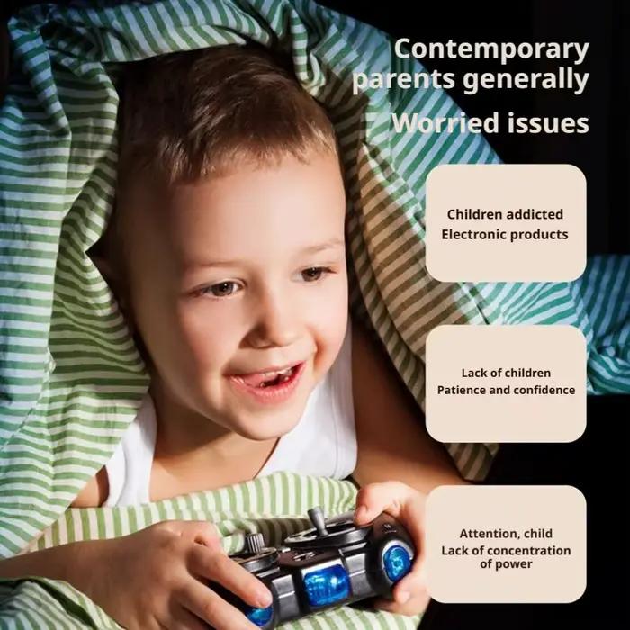 8 pièces/ensemble métal Montessori Puzzle fil IQ esprit casse-tête Puzzles adultes jeu interactif soulageant jouets éducatifs cadeau
