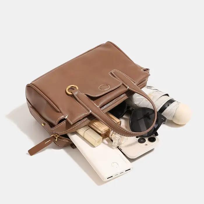 Sac à langer de luxe minimaliste haut de gamme pour femme