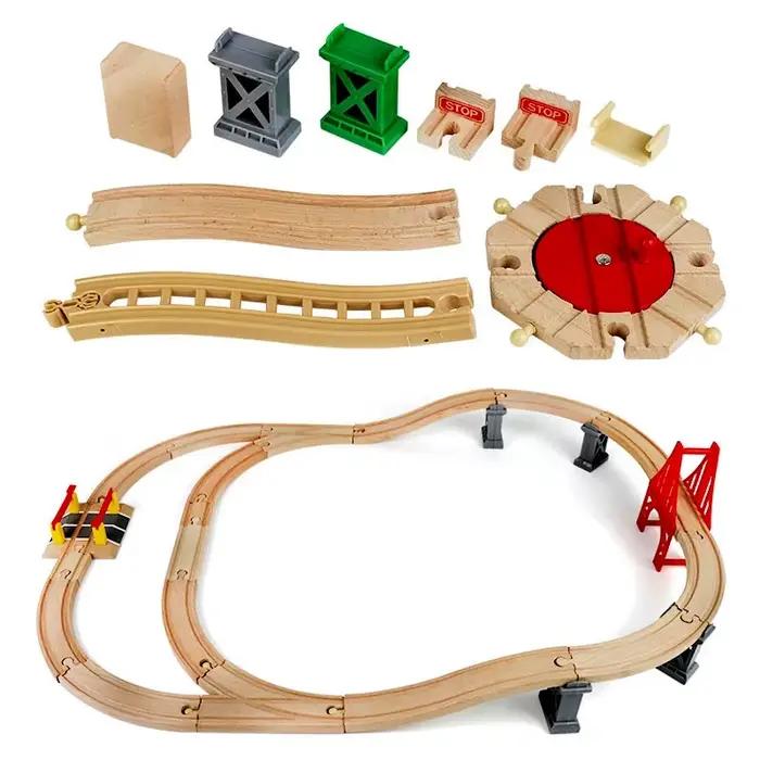Jouets de train en bois