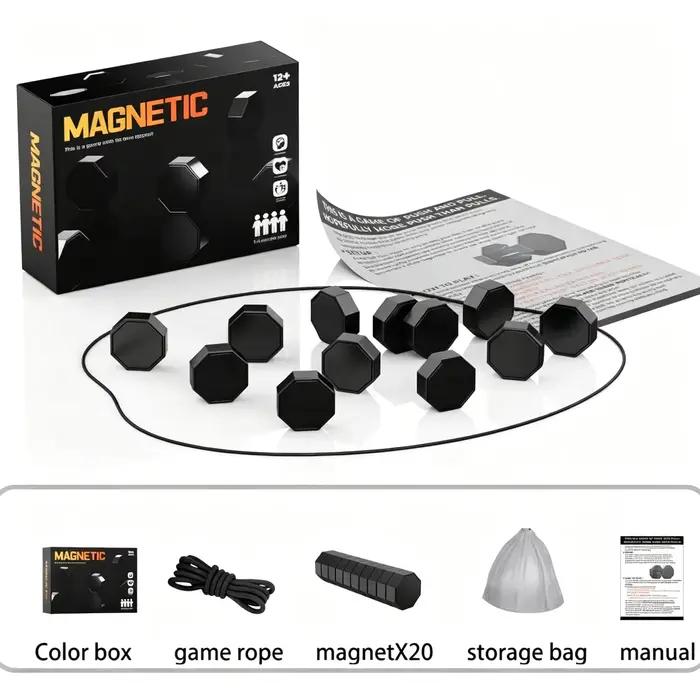 Jeu de société magnétique : jeu de pierres interactif
