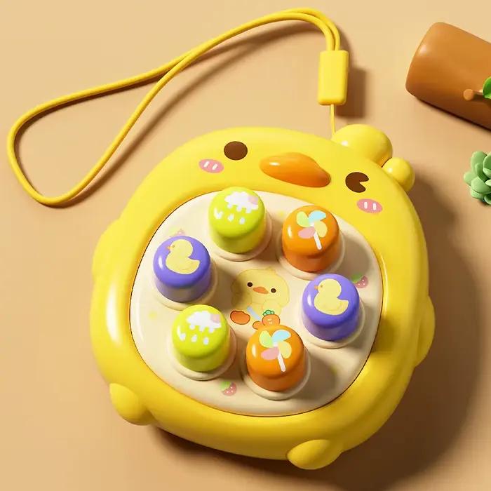 Mini jeu de tape-taupe de dessin animé pour exercer les réflexes, la coordination œil-main, jouet éd