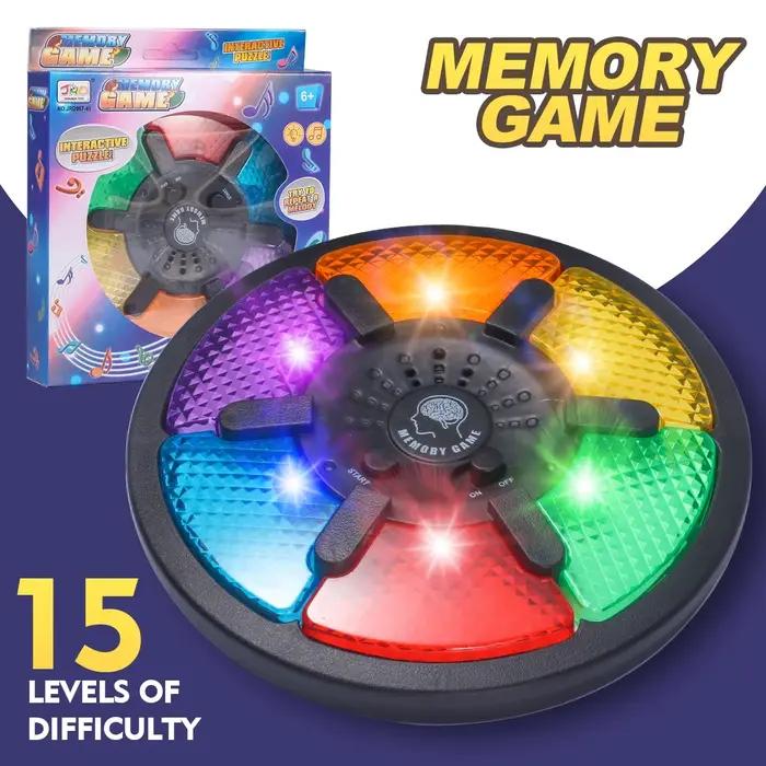Machine de jeu de mémoire électronique avec lumière et son