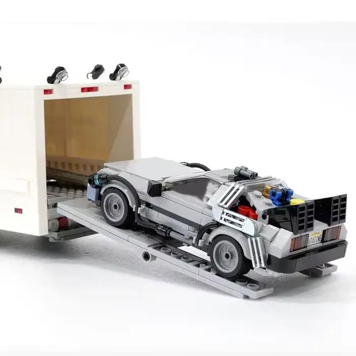 Modèle de voiture jouet de construction MOC – adapté aux ensembles