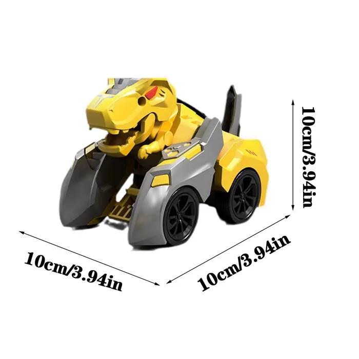 Voiture dinosaure transformée 2 en 1 : transformations automatiques pour le plaisir des enfants!