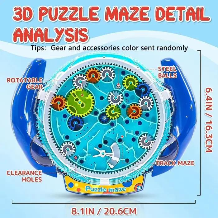 3D Puzzle créatif labyrinthe magique Transparent