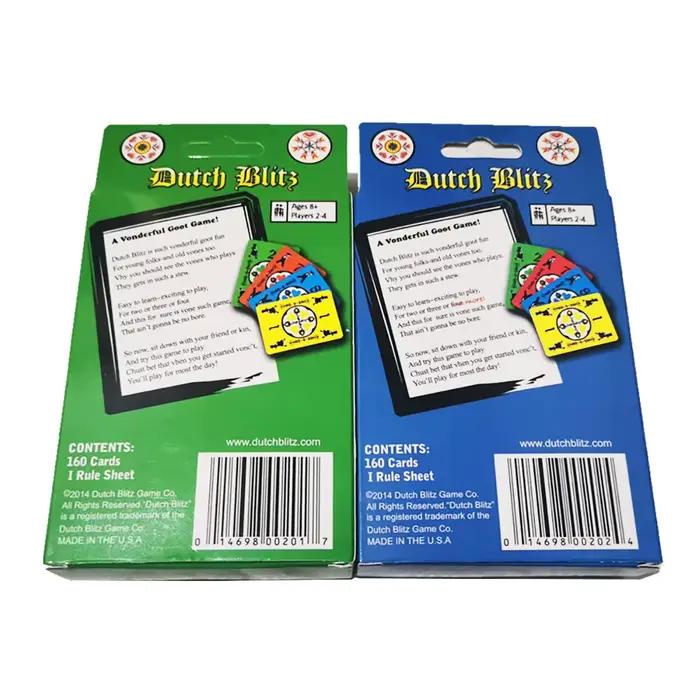 Dutch Blitz Le jeu de cartes original Fast Paced contient 160 cartes rapidement et facile à apprendr