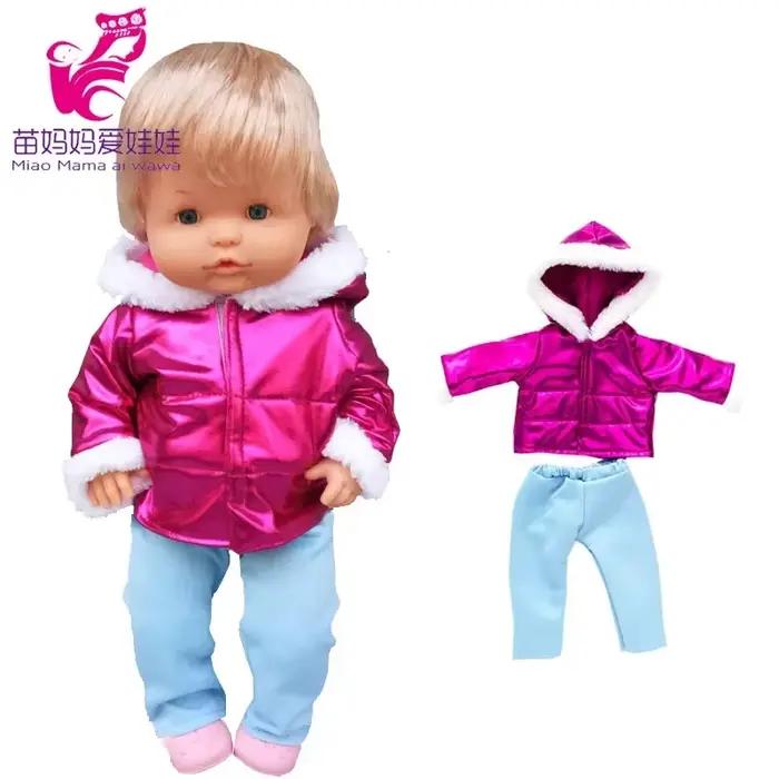Vêtements roses pour poupée bébé de 35 Cm