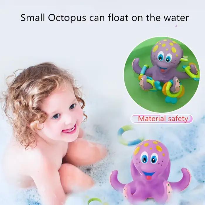 Jouets de bain de poulpe pour bébés et tout-petits
