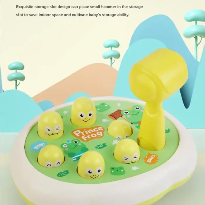 Dessin animé whac-a-taupe Montessori bébé jouet enfant en bas âge cadeau d'anniversaire éducatif thème Animal jeu