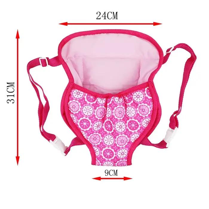 Sac à dos de poupée pour poupées de 43cm, Mini sac de transport, costume pour bébé né, adapté aux po