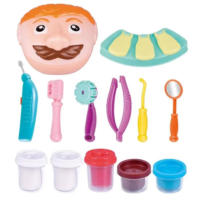 Ensemble de jouets de médecin pour enfants, Kit de jeu de simulation, jeu pour filles et garçons, dentiste, contrôle des dents, ensemble de modèles, jouet éducatif pour enfants, cadeau