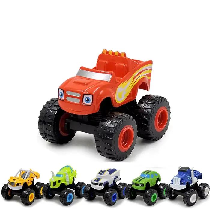 Jouets de voiture monstre flamme et machine Blaze Camion broyeur russe jouet occasionnel pour enfants passionnés d'aventure et de mécaniques épiques