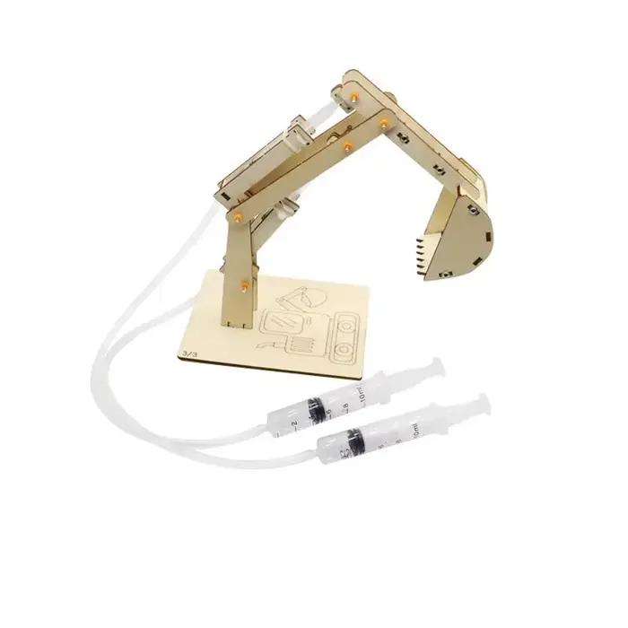 Pelle hydraulique bricolage étudiant technologie petite Production Science et éducation jouet modèle