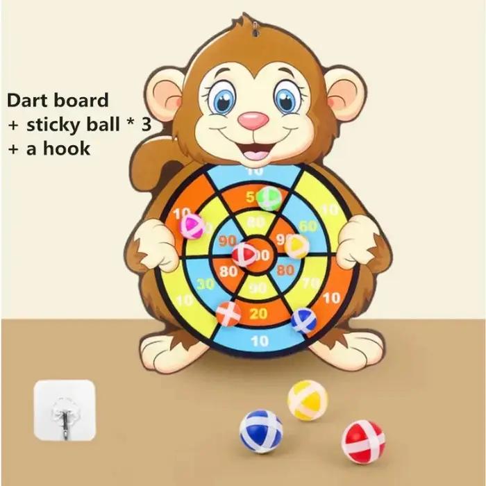Jeu de fléchettes avec balles collantes pour enfants