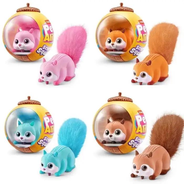 Nouvelle Poupée Surprise ZURU en Promotion : Jouet Sonore Interactif pour Animaux de Compagnie (Écureuil