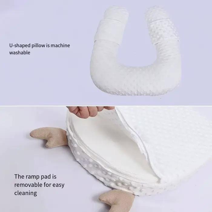 Oreiller anti-crachat de lait pour bébé, artefact d'alimentation pour bébé, oreiller couché d'allait