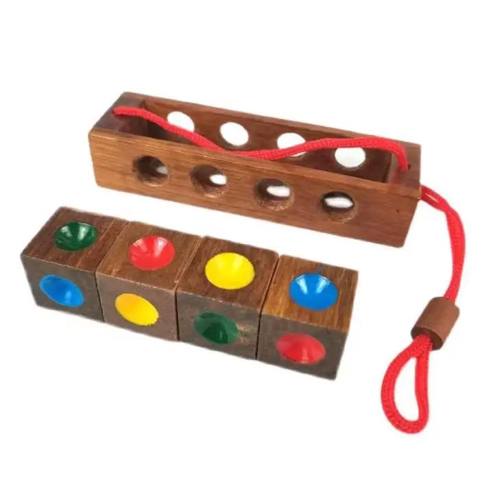 Cubes de Couleurs Correspondants Puzzle 3D Jouet Éducatif pour Enfants Ados et Adultes Défis Mentaux Occasions Spéciales