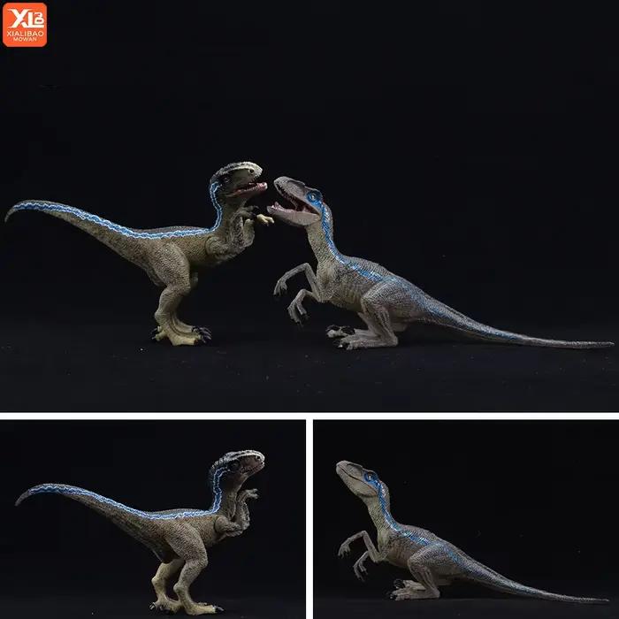Ensemble de modèles de dinosaures Velociraptor de Simulation jurassique