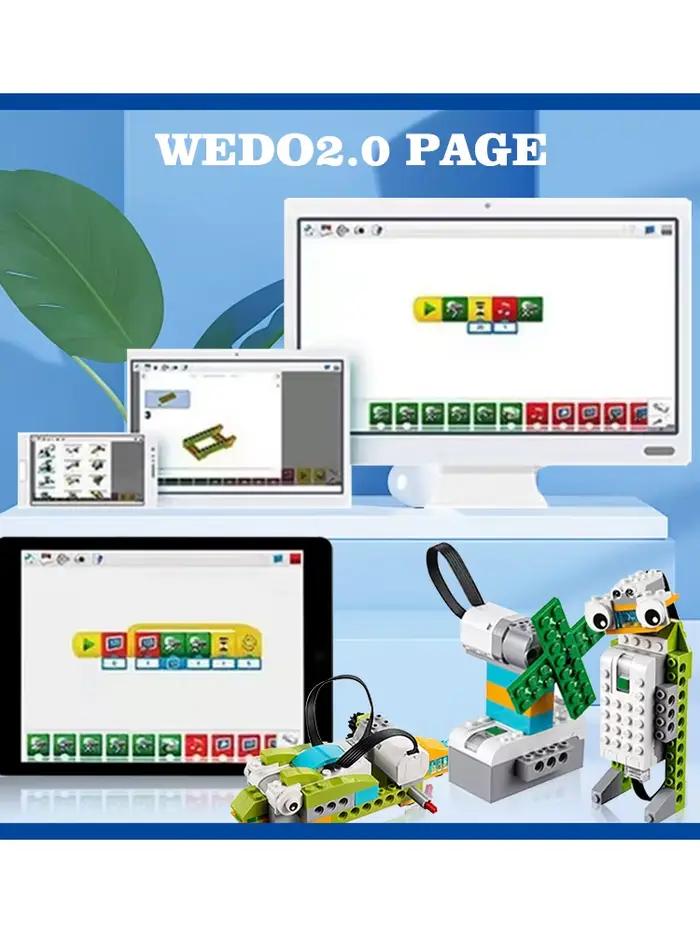 2.0 fonctions éducatives pièces compatibles 45300 ensemble de base blocs de construction bricolage jouets cadeaux de