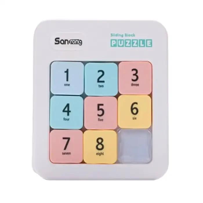 Puzzle magnétique à glissière avec chiffres 3x3 4x4 5x5