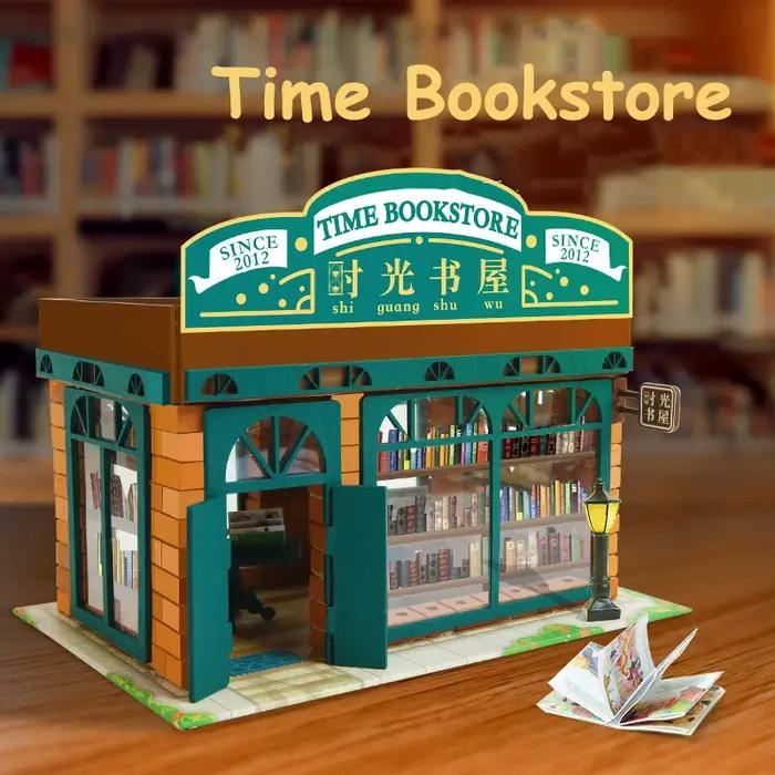 Maison de course L'inventaire en brique avec kit LED jouet d'assemblage maison de construction cadeau d'anniversaire pour enfants constructions mini villas jouets éducatifs constructions bricolage jouets enfants constructions sáng tạo