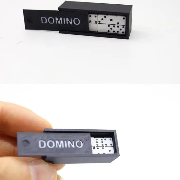 1 ensemble 1:12 maison de poupée Miniature dominos modèle Dot dominos jeu de société construction apprentissage jouet éducatif