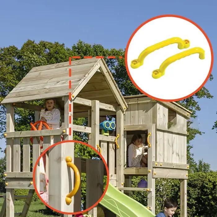2 Pièces Accessoires de terrain de jeux : Poignées de préhension
