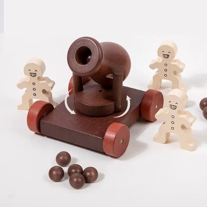 Jouets en bois, blocs de construction en bois de hêtre
