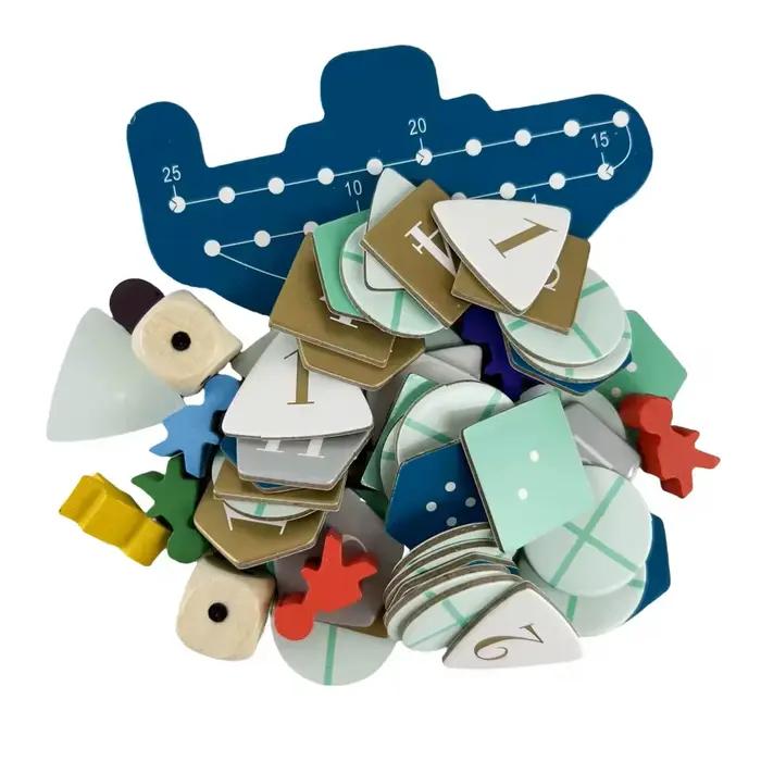Jeu de société d'aventure en haute mer, jeu de fête en famille, multijoueur, jeu de cartes amusant, jouet d'interaction pour ami, chasse au trésor