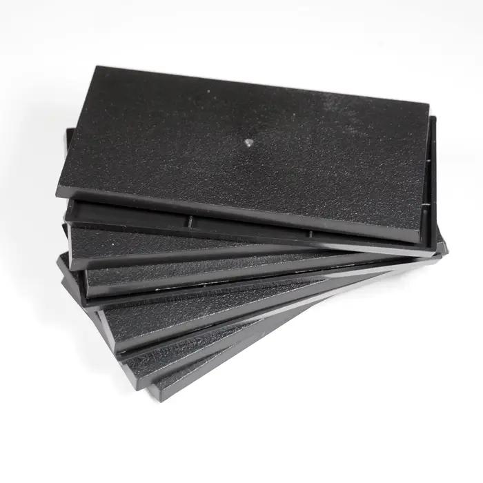 Socles rectangulaires pour jeux de société, 50x100mm