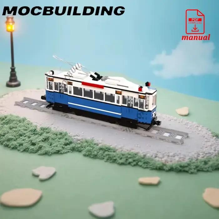 Modèle de tram-train en plastique pour construction et exploration urbaine occasion spéciale construction jouets pour adultes