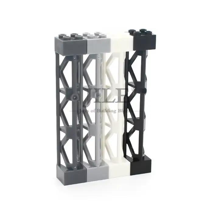 Blocs de construction Moc 58827, pôle télégraphique, Support de cadre en fer, poutre 2x2x10, briques