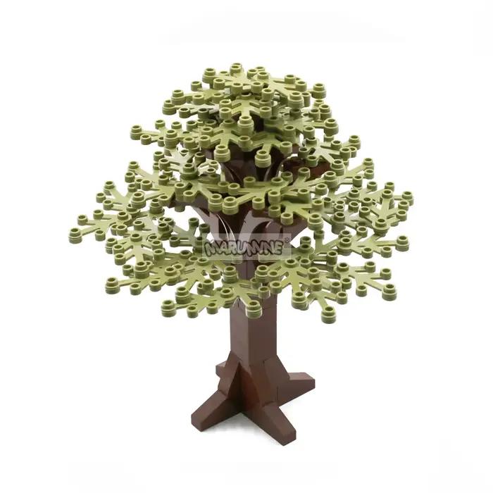 MARUMINE 90 pièces Ensembles de briques de construction en forme d'arbres Blocs MOC Plantes Naturell